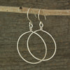 $25 - Simply Twisted Hoops - Silver - Large