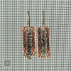 $33 - Copper Diamond Earrings
