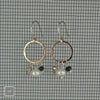 $33 - Golden Dusk Earrings