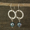 $33 - Iridescent Moon Earrings