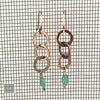 $33 - Turquoise Chain Earrings