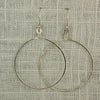 $28 - Simply Twisted Hoops - SIlver - Grande