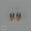 $33 - Pewter Swirl Earrings