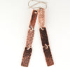 $39 - Copper Rain Earrings - Hammered