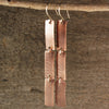 $39 - Copper Rain Earrings - Linen