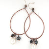 $39 - Pearl Moon Earrings