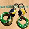 $29 - Recycled Earrings - Hoops